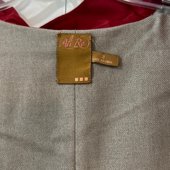 Ali Ro Red Parka Fur Hooded Jacket - Picture 7 of 9